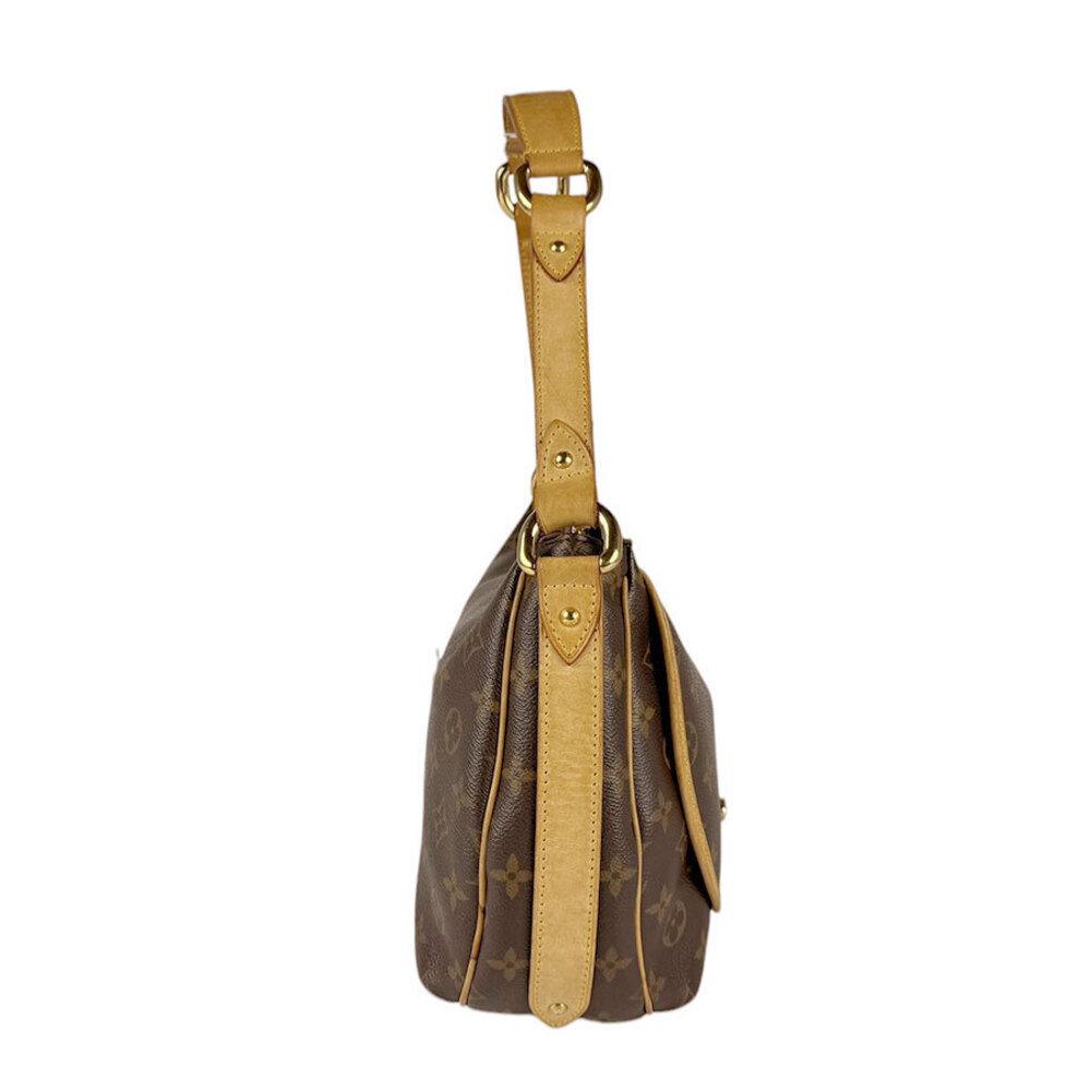 Louis Vuitton Monogram Tulum bag Leather shoulder Brown